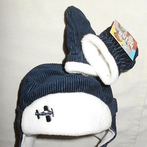 Vintage Cute Comfy Winter Hat Mittens Set